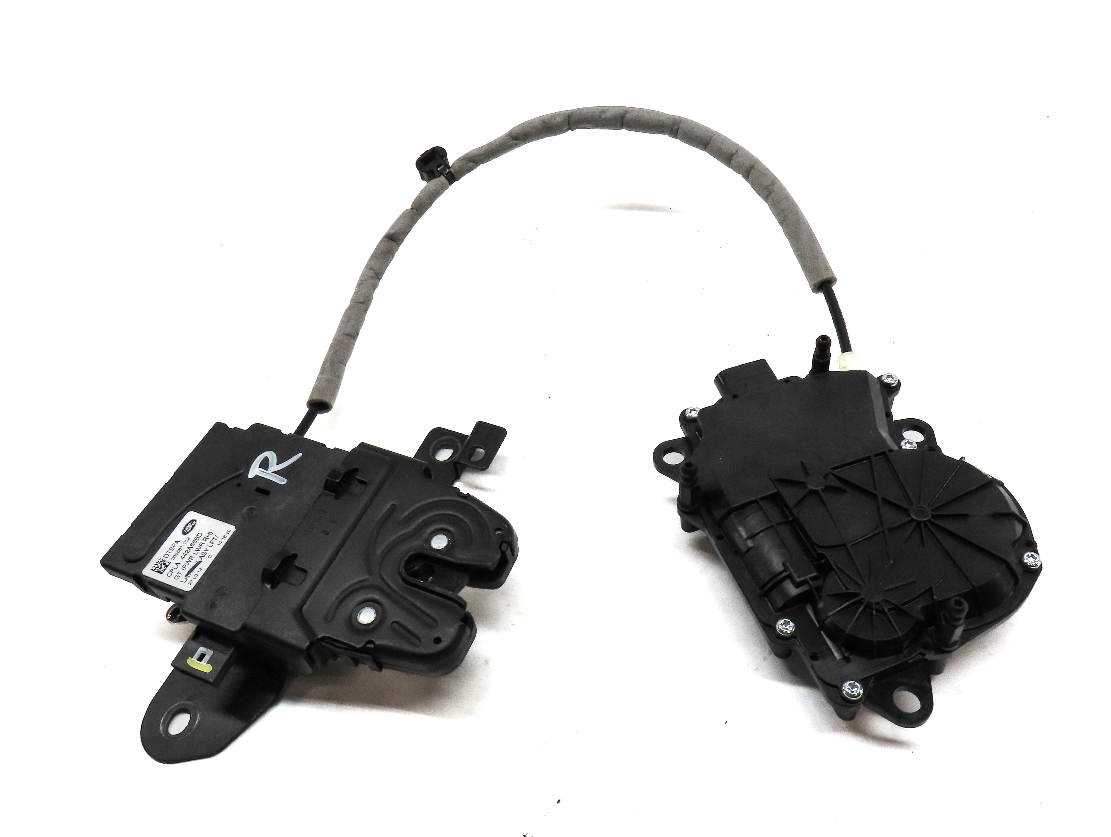 2014 LAND RANGE ROVER (L405) FRONT HOOD BONNET RIGHT LOWER LATCH ACTUATOR — exact item pictured